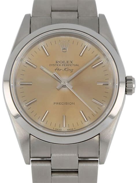 1995 rolex air king|pre owned Rolex Air-King.